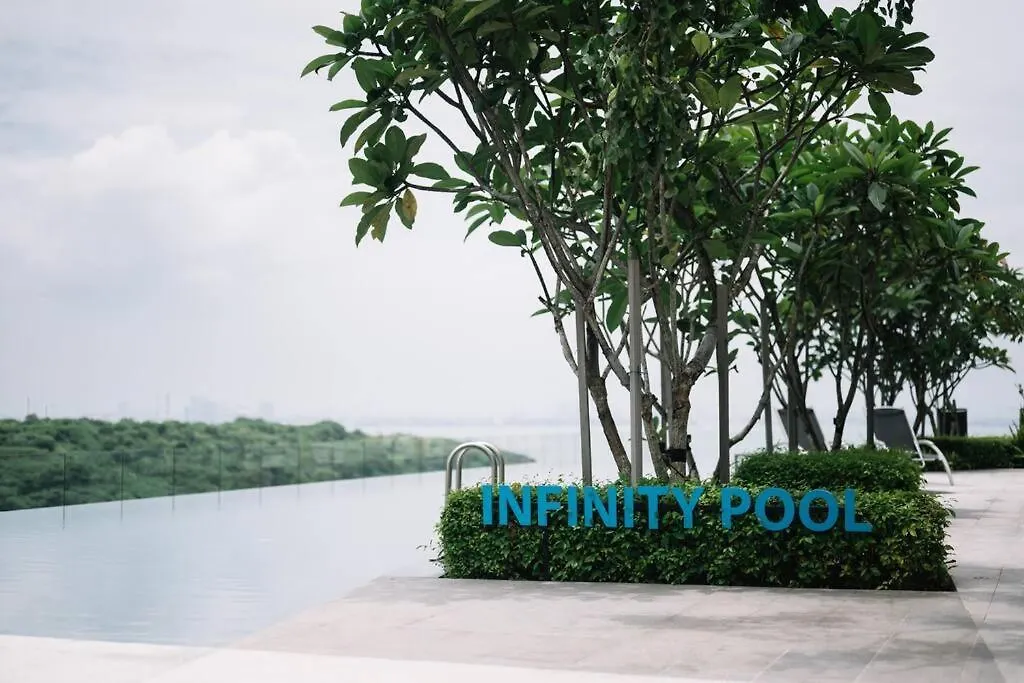 Apartment New Infinity Pool Seaview Urban Suite #2Carparks #2Br Jelutong